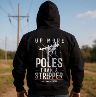 Up more poles Hoodie