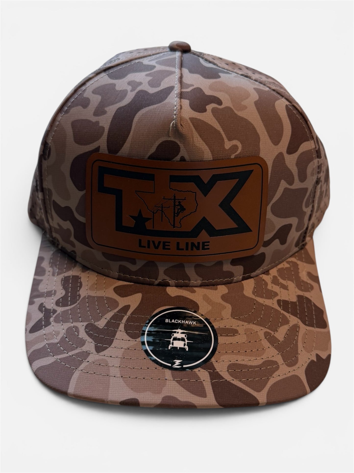 TX Brown Camo Mesh Back