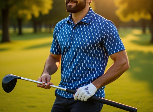 Navy Live Line "Bolt Lineman" Polo