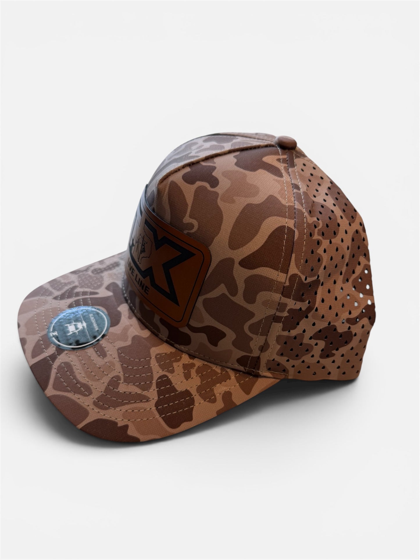 TX Brown Camo Mesh Back