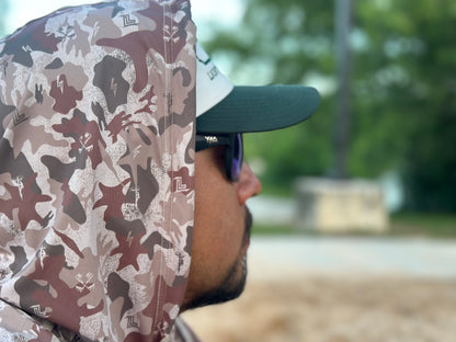 Camo Performance Hoodie Linegang/Liveline